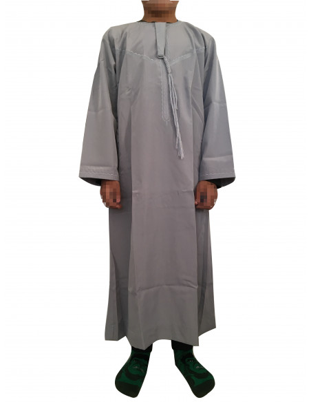 Qamis émiratie manches longues