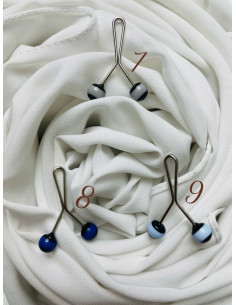 Clip cerise BI-COLOR 2