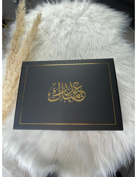 COFFRET HIJABI WA QURAN BLUE