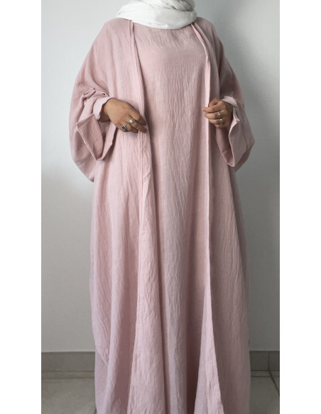 Abaya kimono SIHAM 2 pièces jazz