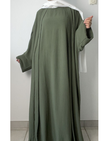 Abaya kimono SIHAM 2 pièces jazz