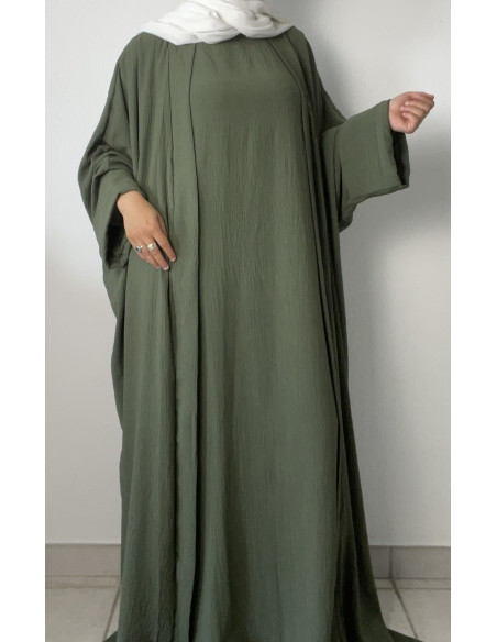Abaya kimono SIHAM 2 pièces jazz