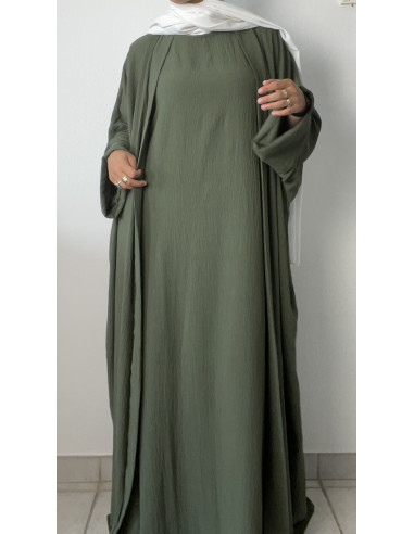 Abaya kimono SIHAM 2 pièces jazz