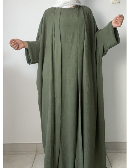 Abaya kimono SIHAM 2 pièces jazz