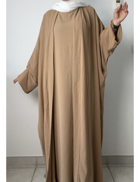 Abaya kimono SIHAM 2 pièces jazz