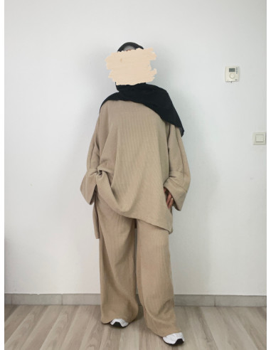 Ensemble oversize URBAN Velours