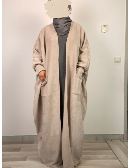 Cardigan long Farasha velours