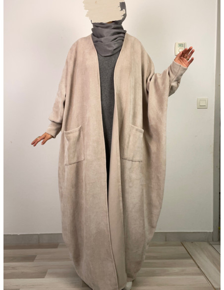 Cardigan long Farasha velours