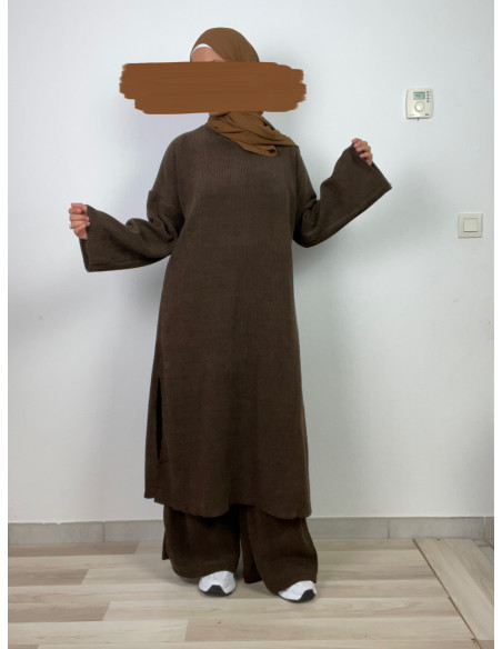 Ensemble long BROWNYS Velours