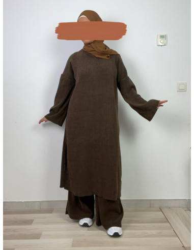 Ensemble long BROWNYS Velours
