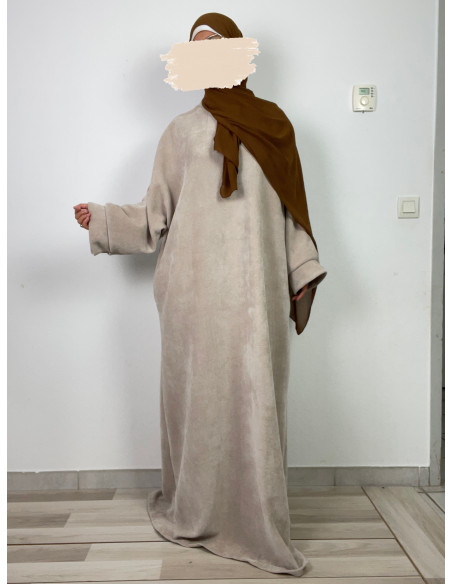 Abaya ELEGANCIA velours 1m80 max