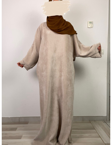 Abaya ELEGANCIA velours 1m80 max